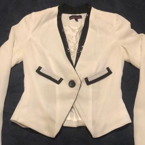 White blazer